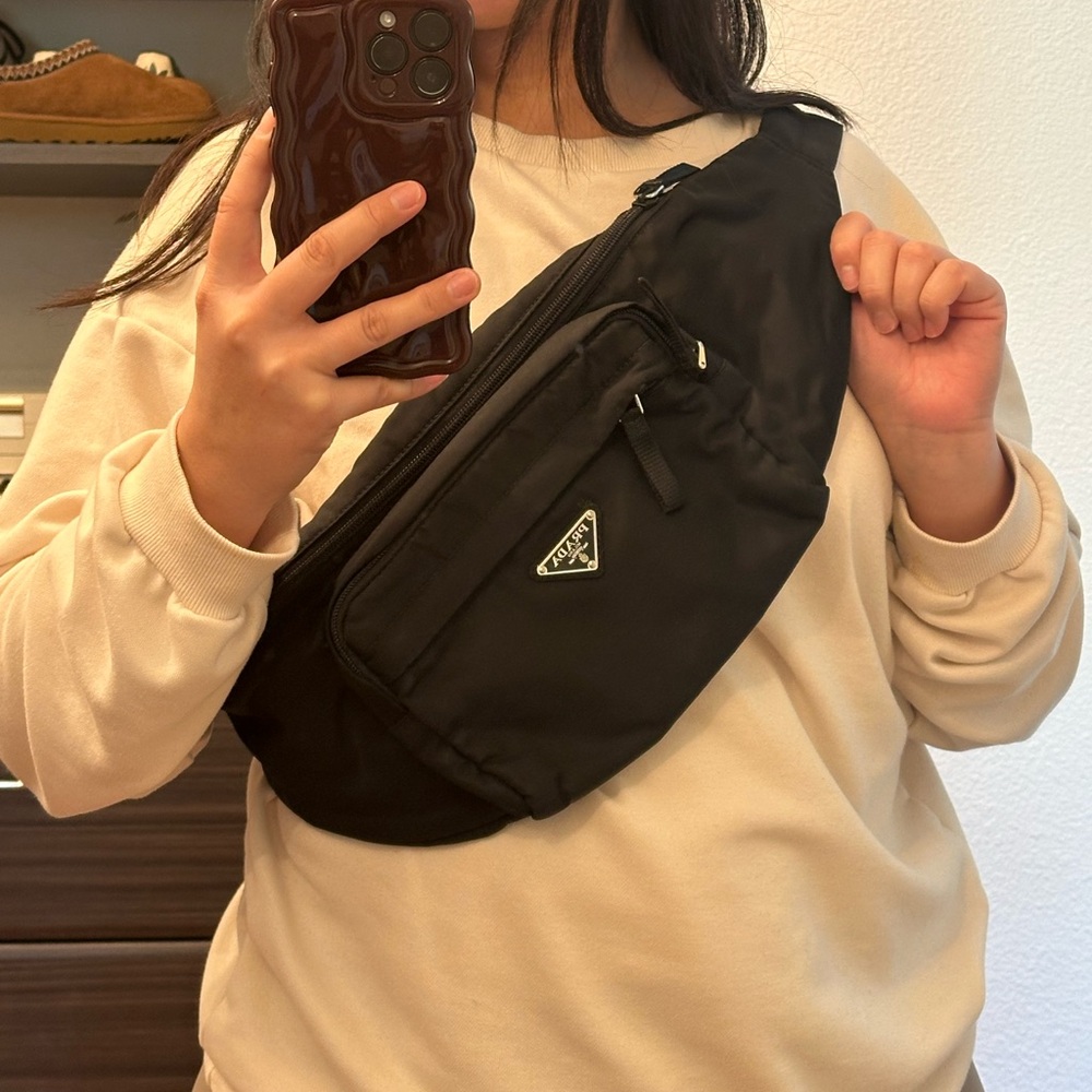 Prada Black Nylon Waist Bag - Picture 15 of 15